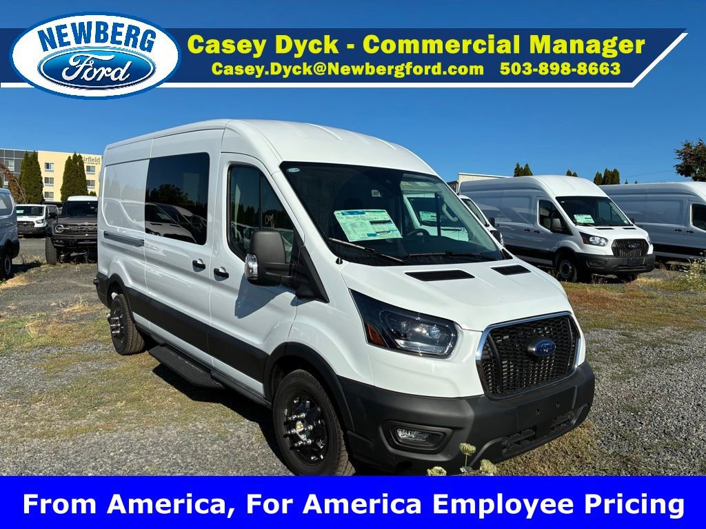 New 2025 Ford Transit 350 148 Medium Roof AWD w/ Upfitter Package