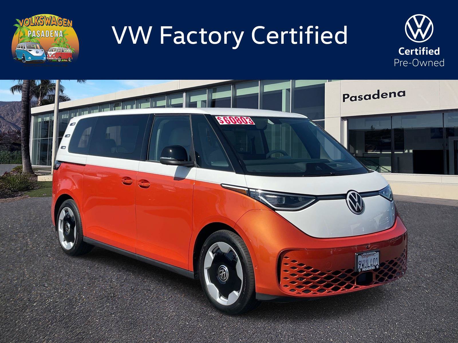Certified 2025 Volkswagen ID. Buzz Pro S Plus