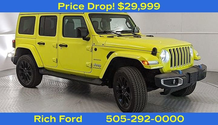 Used 2023 Jeep Wrangler Unlimited Sahara w/ Cold Weather Group image 1
