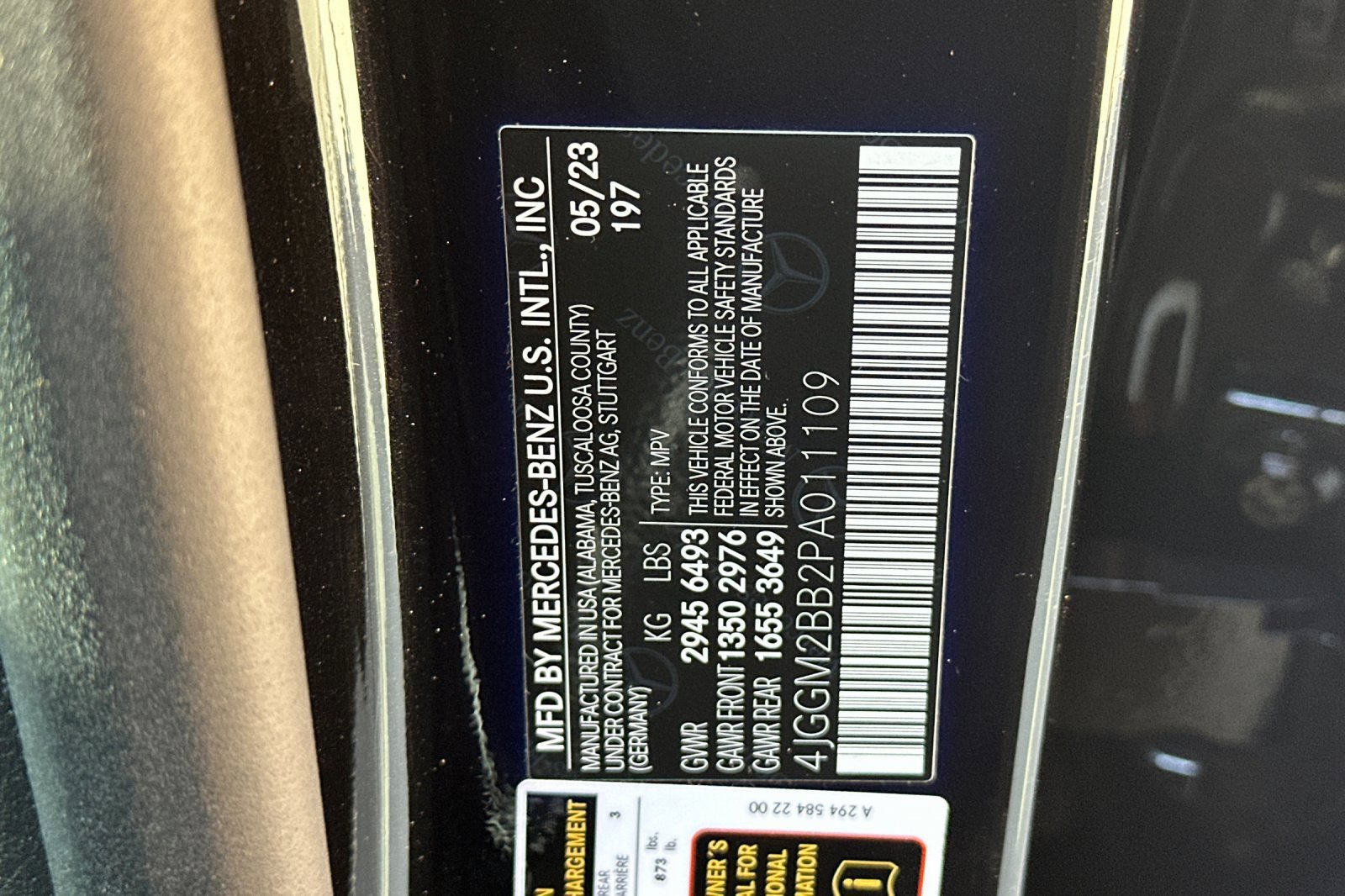 Certified 2023 Mercedes-Benz EQE 350+ SUV image 41