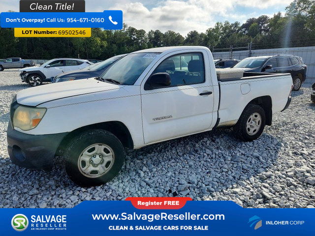Used 2009 Toyota Tacoma 2WD Regular Cab image 1