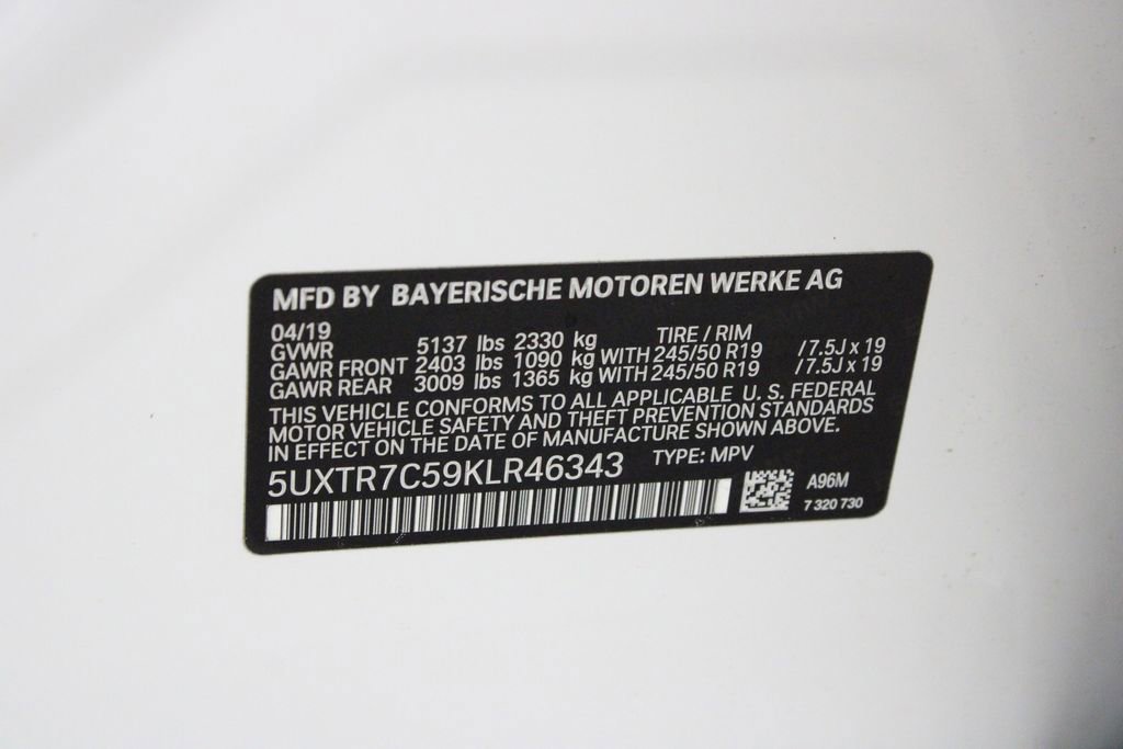 Used 2019 BMW X3 sDrive30i w/ Driving Assistance Package image 19