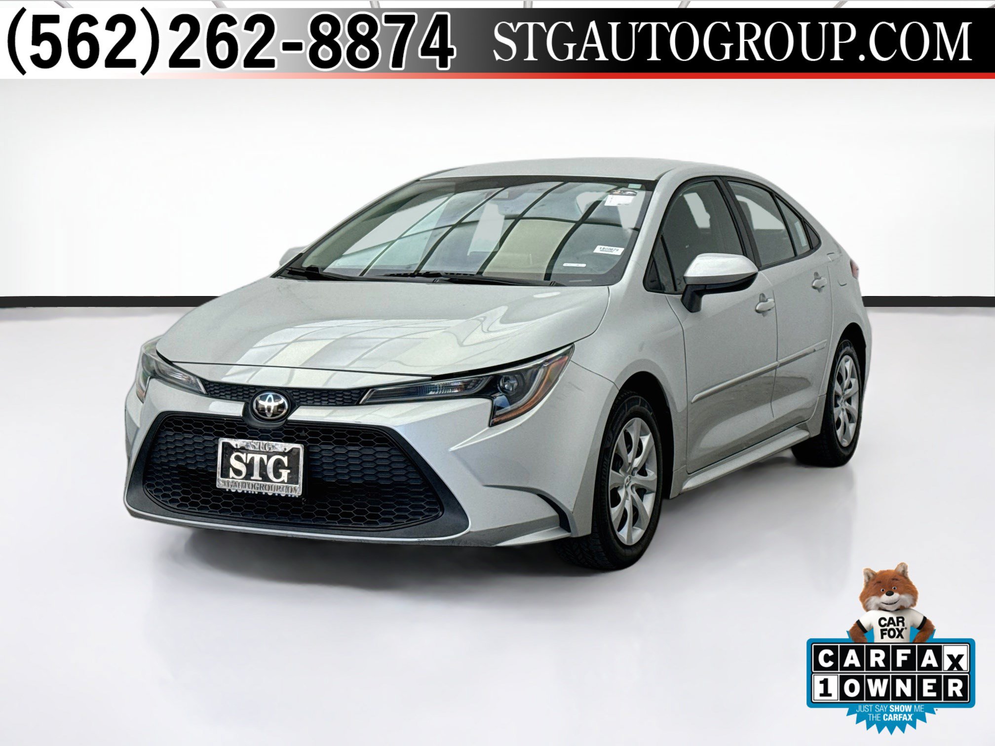 Used 2021 Toyota Corolla LE w/ Carpet Mat Package (TMS) FWD image 1