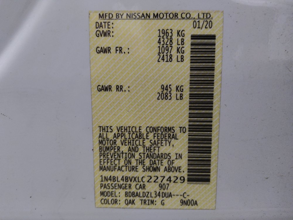 Used 2020 Nissan Altima 2.5 S FWD image 33