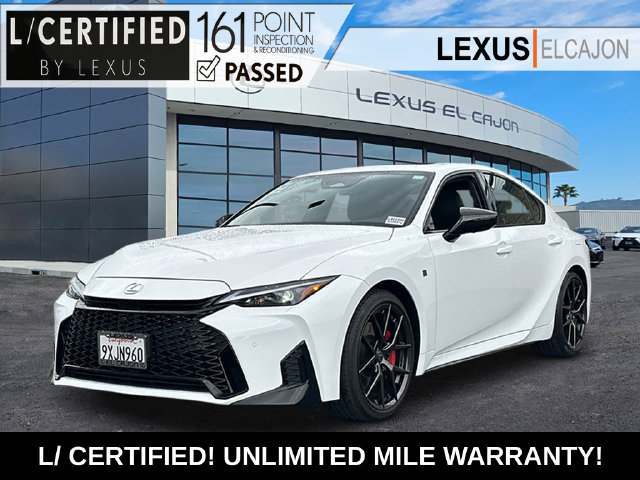 Certified 2026 Lexus IS 350 F Sport RWD image 1