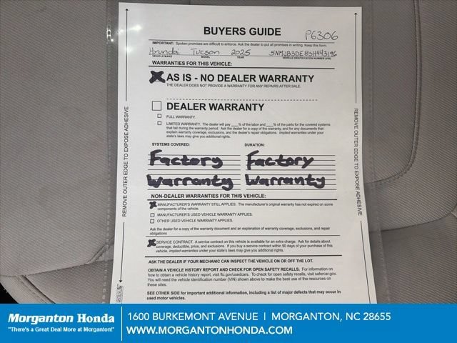 Used 2025 Hyundai Tucson SEL FWD image 21
