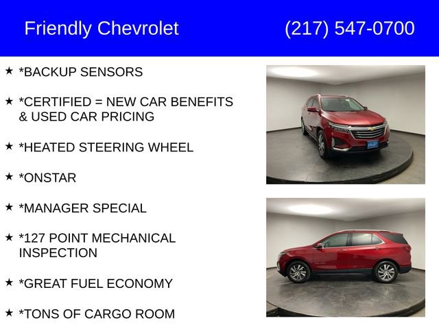 Certified 2022 Chevrolet Equinox Premier AWD/4WD image 12