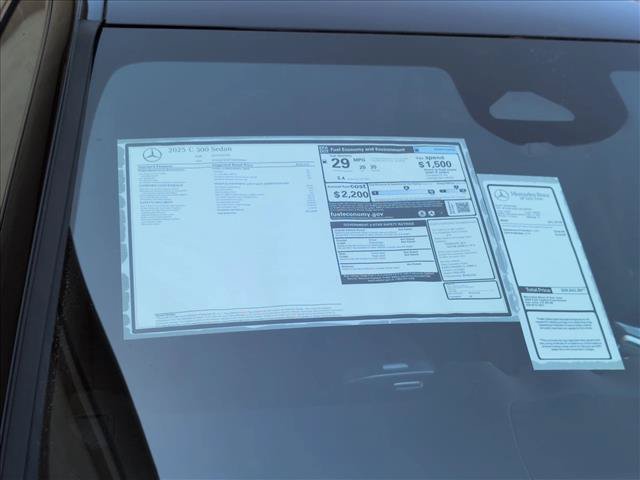 New 2025 Mercedes-Benz C 300 Sedan image 18