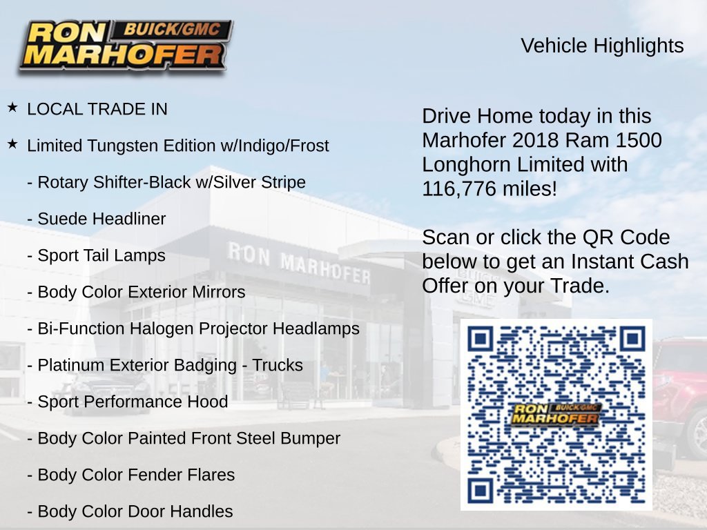Used 2018 RAM 1500 Limited AWD/4WD image 15