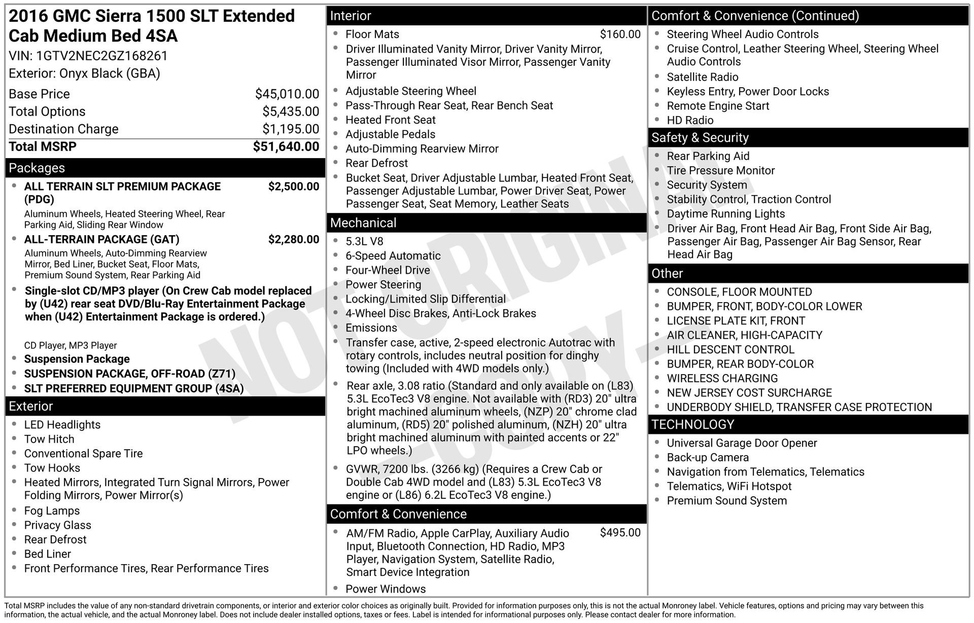 Used 2016 GMC Sierra 1500 SLT image 46