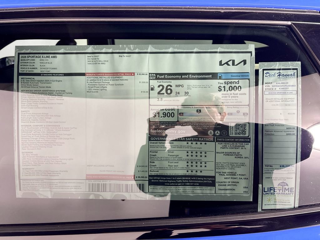 New 2026 Kia Sportage X-Line w/ X-Line Premium Package image 24