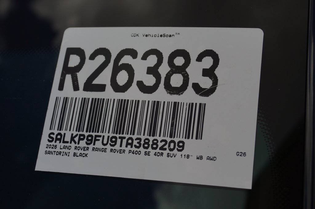 New 2026 Land Rover Range Rover SE AWD/4WD image 29