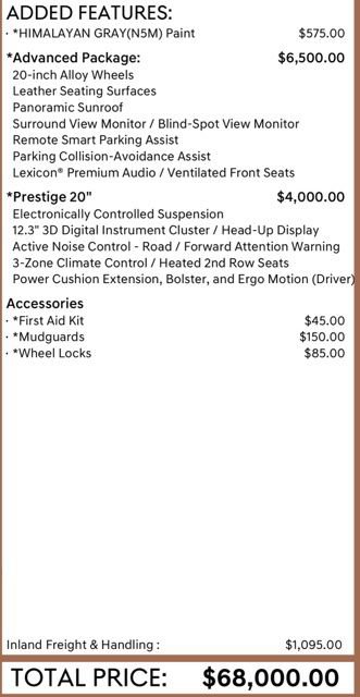 Used 2023 Genesis GV80 2.5T w/ Prestige 20" Package image 26