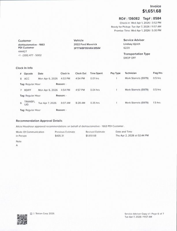 Used 2022 Ford Maverick XLT w/ Equipment Group 300A Standard image 36