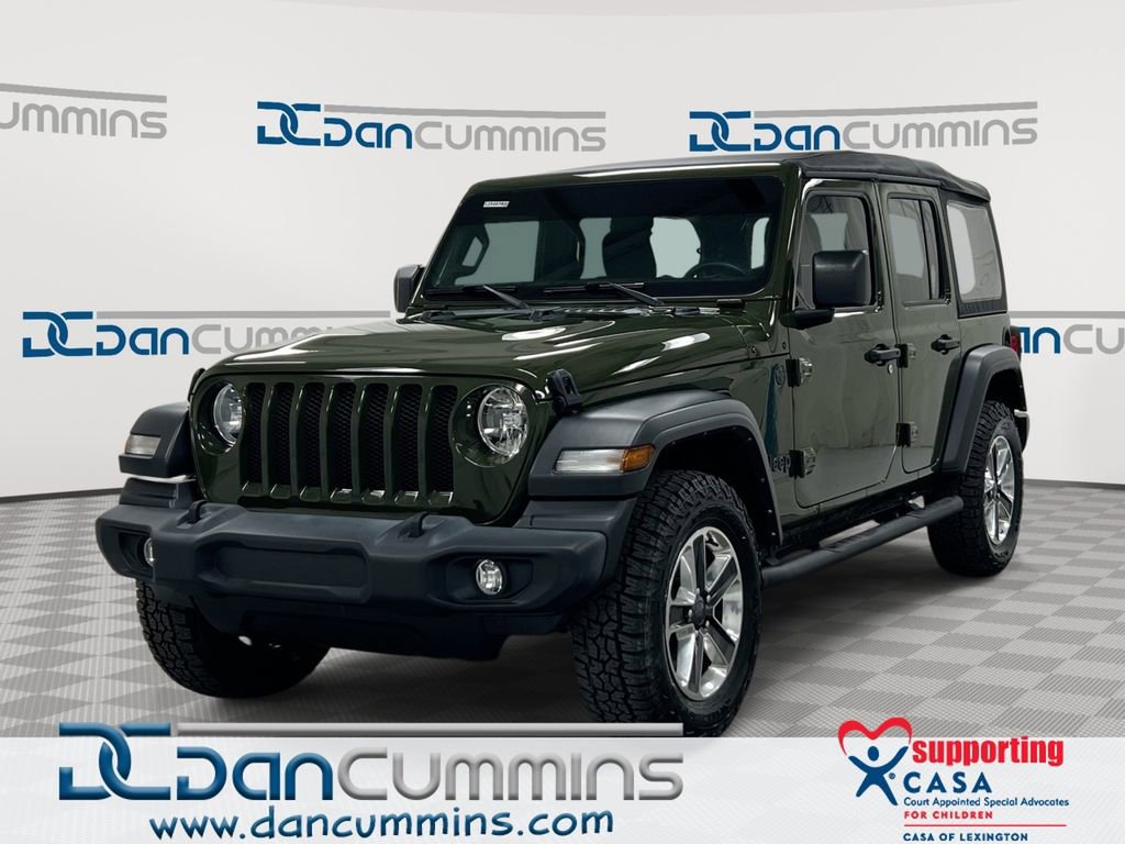 Used 2022 Jeep Wrangler Unlimited Sport image 1