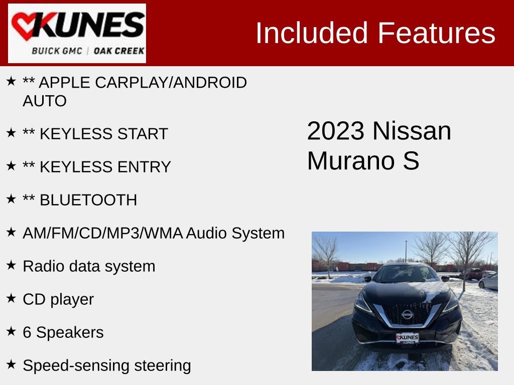 Used 2023 Nissan Murano S image 2