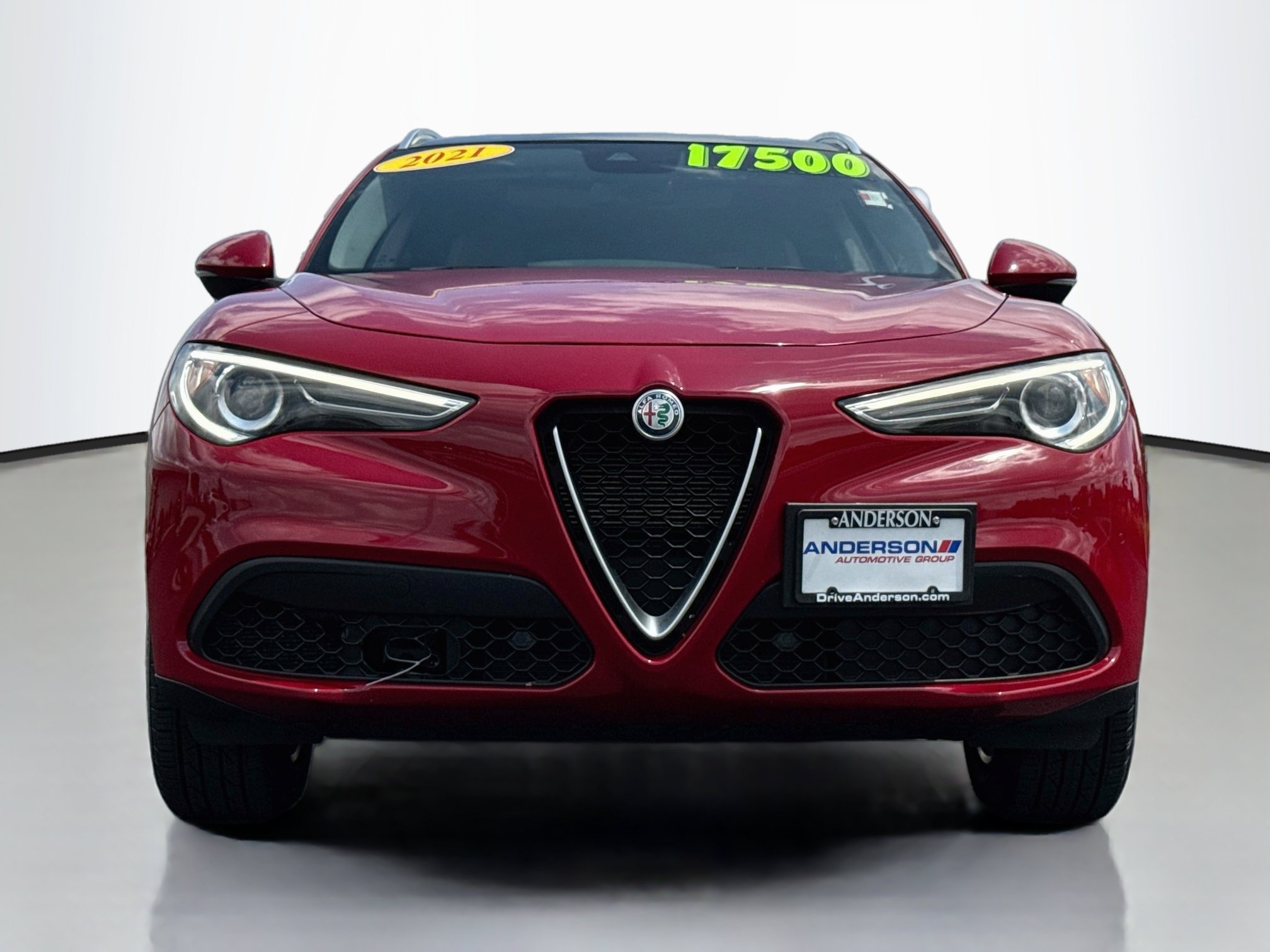 Used 2021 Alfa Romeo Stelvio Sprint w/ Sun & Sound Package AWD/4WD image 2