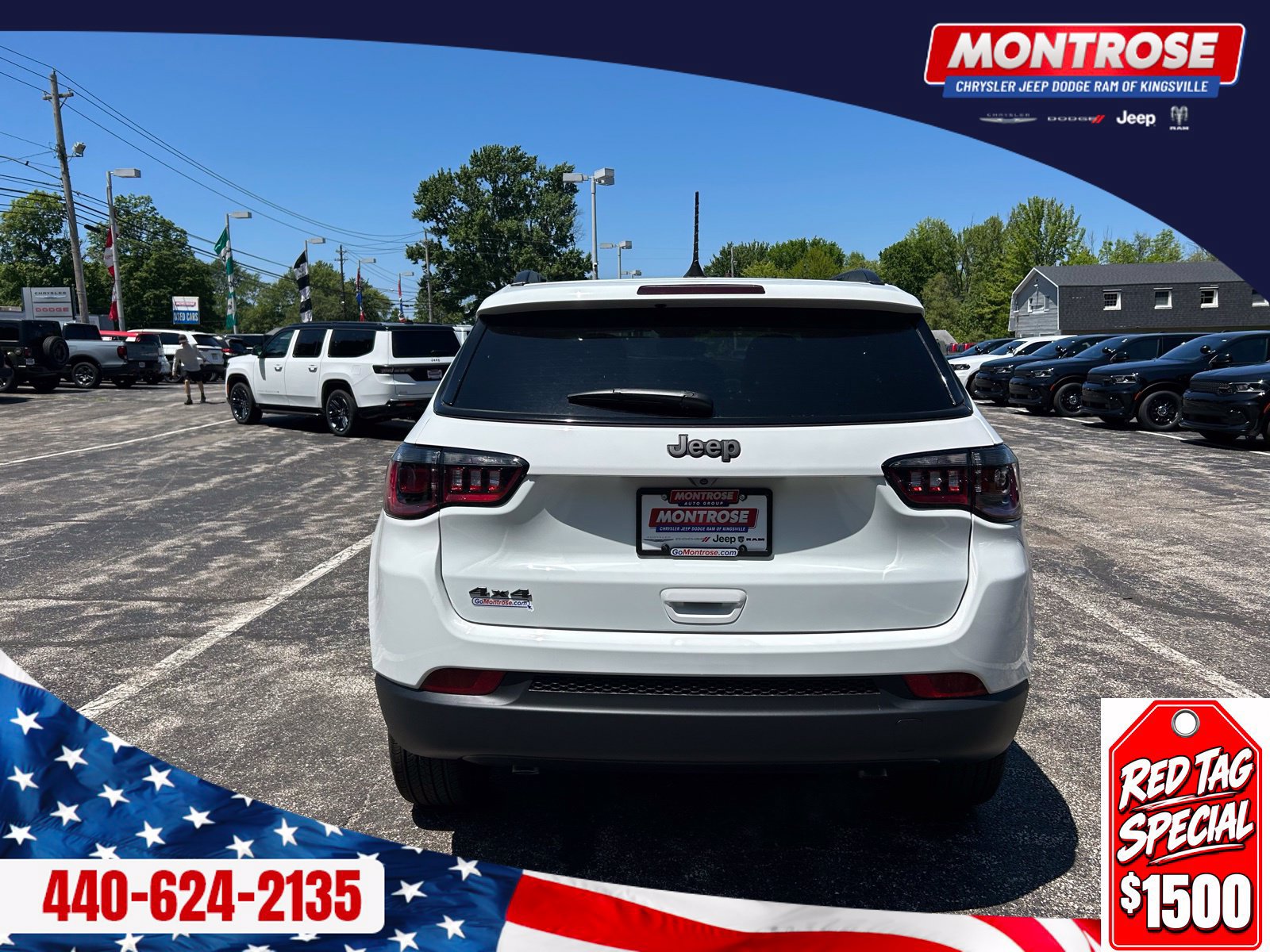 New 2026 Jeep Compass Latitude w/ Sun and Sound Group AWD/4WD image 4