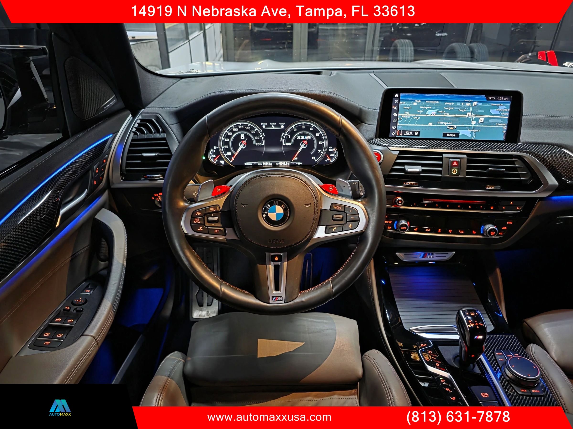 Used 2020 BMW X3 M w/ Executive Package AWD/4WD image 14