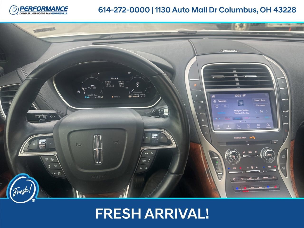 Used 2020 Lincoln Nautilus Reserve w/ Equipment Group 201A image 23