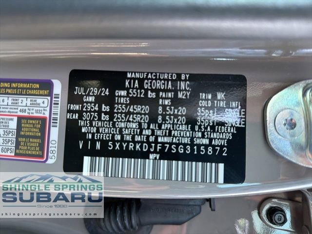 Used 2025 Kia Sorento SX image 77