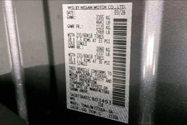 New 2026 Nissan Rogue SV image 38