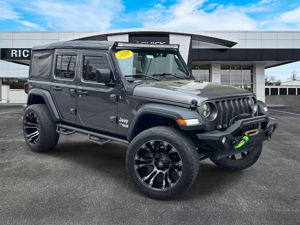 Used 2018 Jeep Wrangler Unlimited Sport S image 1