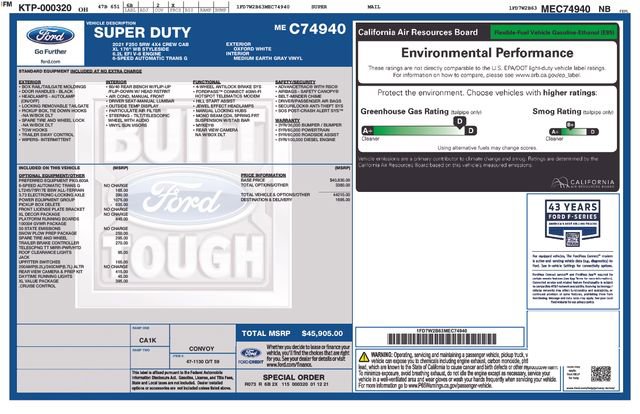 Used 2021 Ford F250 XL w/ Power Equipment Group AWD/4WD image 26