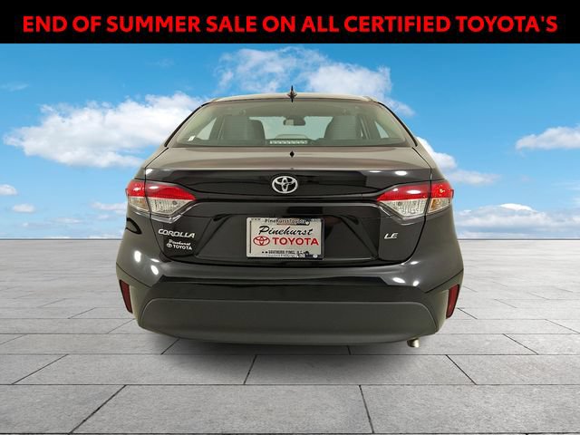Certified 2025 Toyota Corolla LE FWD image 7
