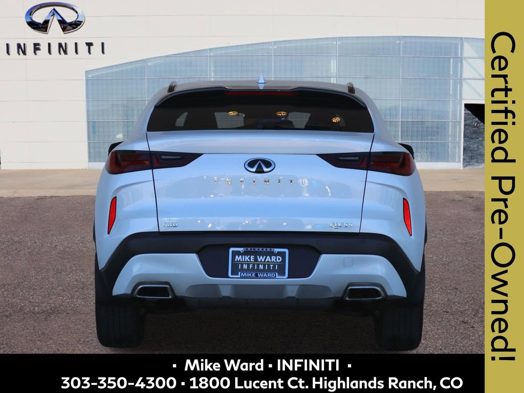 Certified 2024 INFINITI QX55 Luxe w/ Cargo Package image 4