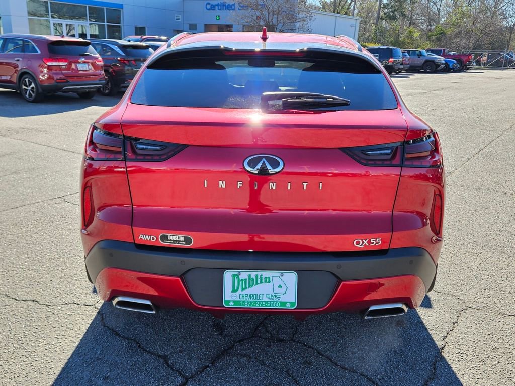 Used 2022 INFINITI QX55 Sensory w/ Lighting Package image 8