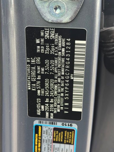 Certified 2024 Kia Telluride S w/ S Sunroof Package image 16