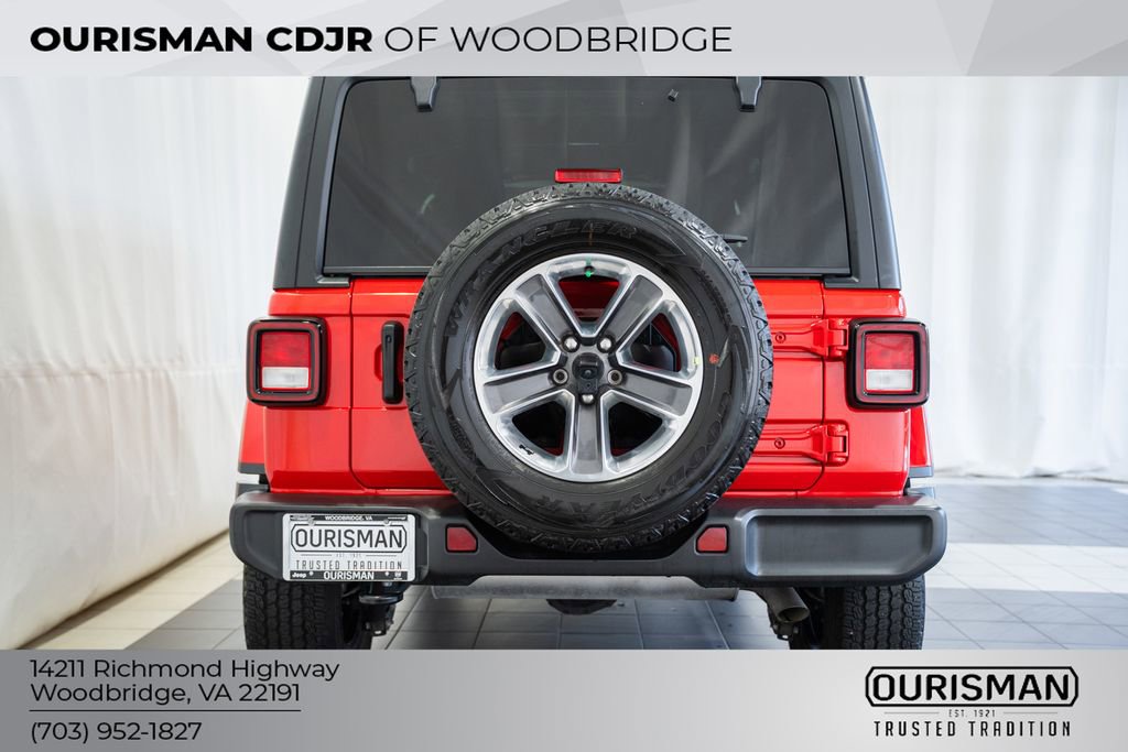 Certified 2022 Jeep Wrangler Unlimited Sahara w/ Cold Weather Group AWD/4WD image 6