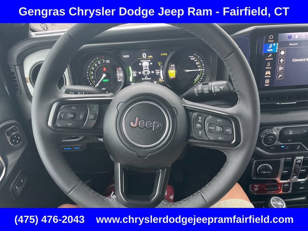 Certified 2025 Jeep Wrangler Unlimited Sport S 4xe AWD/4WD image 52