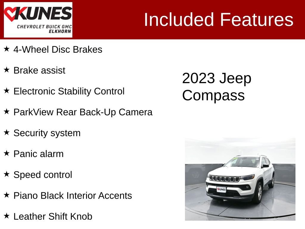 Used 2023 Jeep Compass Latitude image 3