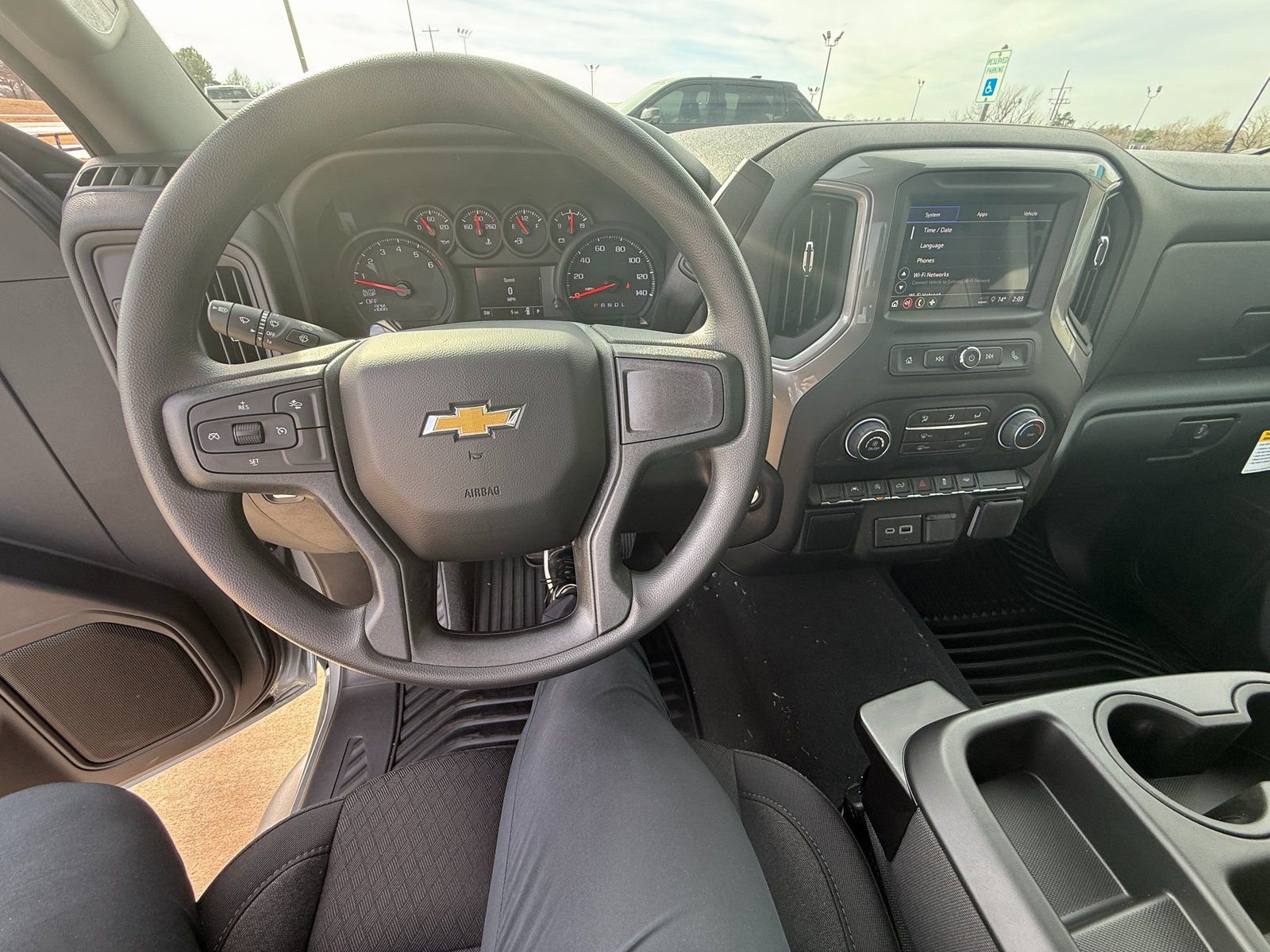 New 2026 Chevrolet Silverado 1500 Custom w/ Turbomax Blackout Package RWD image 11