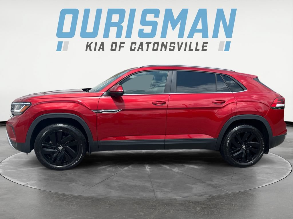 Used 2021 Volkswagen Atlas Cross Sport SE w/ Panoramic Sunroof Package AWD/4WD image 3