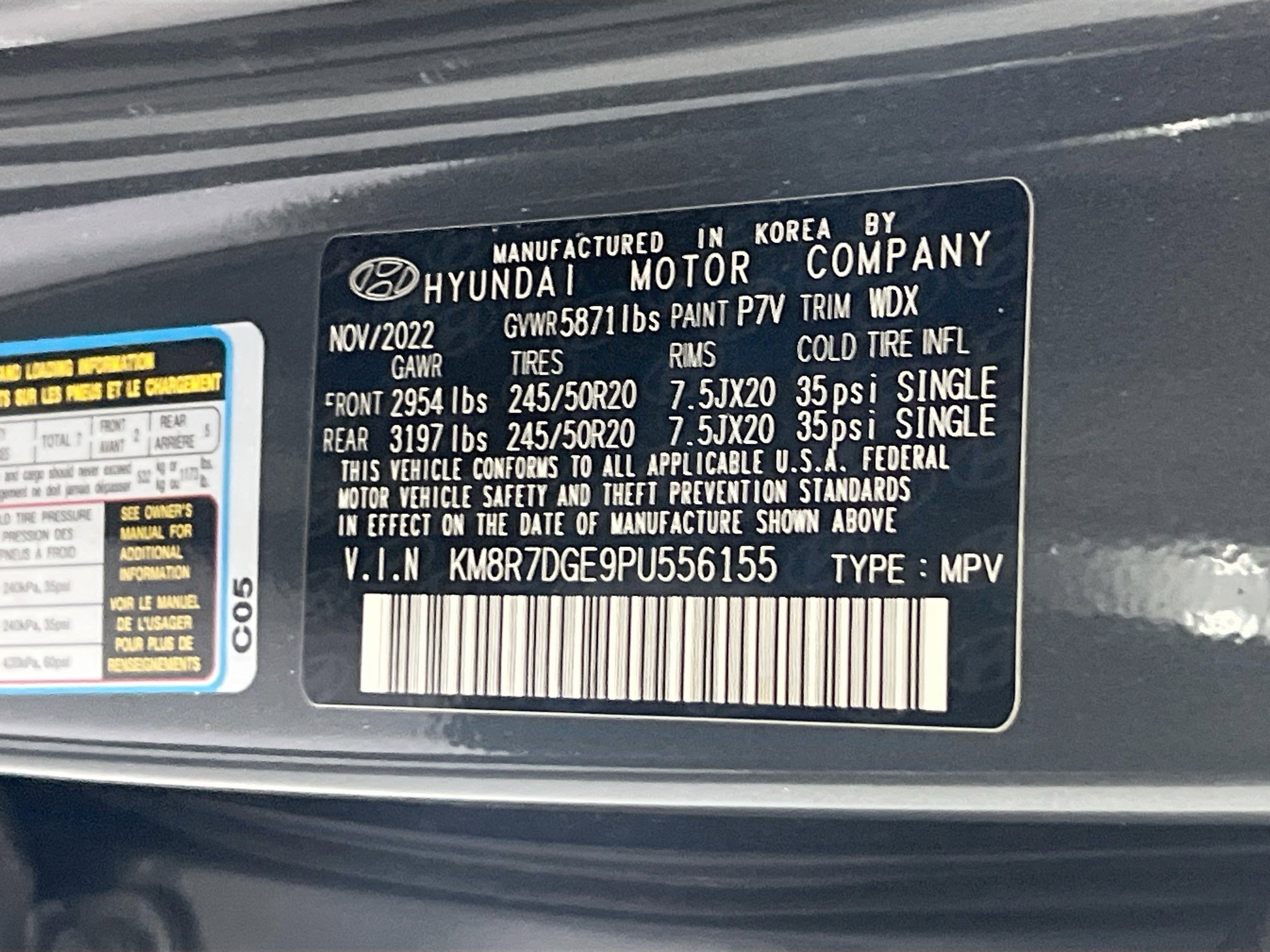 Used 2023 Hyundai Palisade Calligraphy image 35