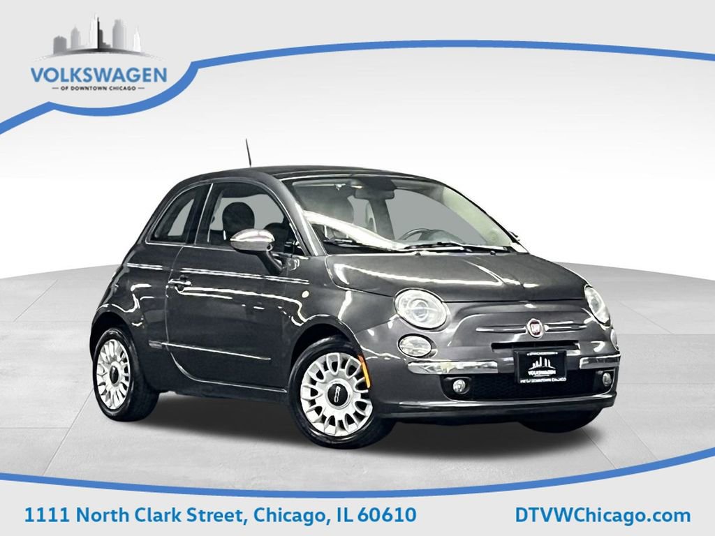 Used 2015 FIAT 500 Lounge w/ Luxury Leather Package