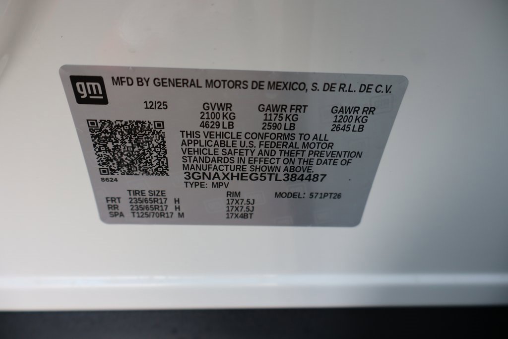 New 2026 Chevrolet Equinox LT w/ Safety and Technology Package image 24