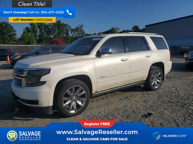 Used 2015 Chevrolet Tahoe LTZ AWD/4WD image 1