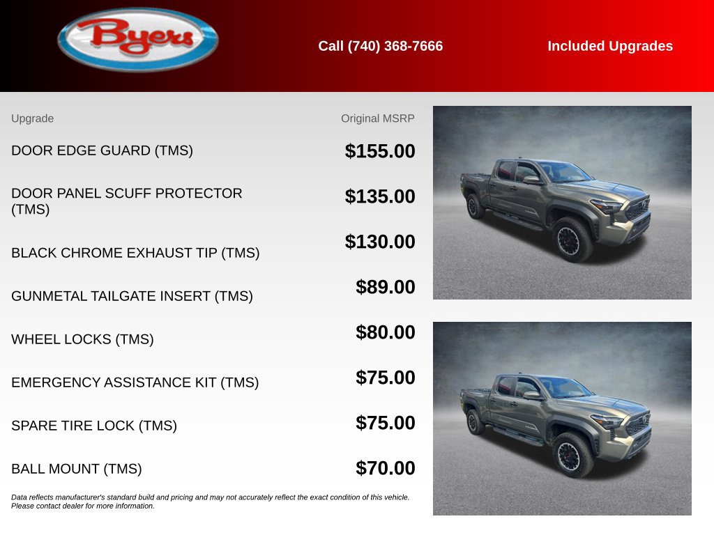 Used 2024 Toyota Tacoma TRD Off-Road w/ TRD Off Road Premium Package AWD/4WD image 6