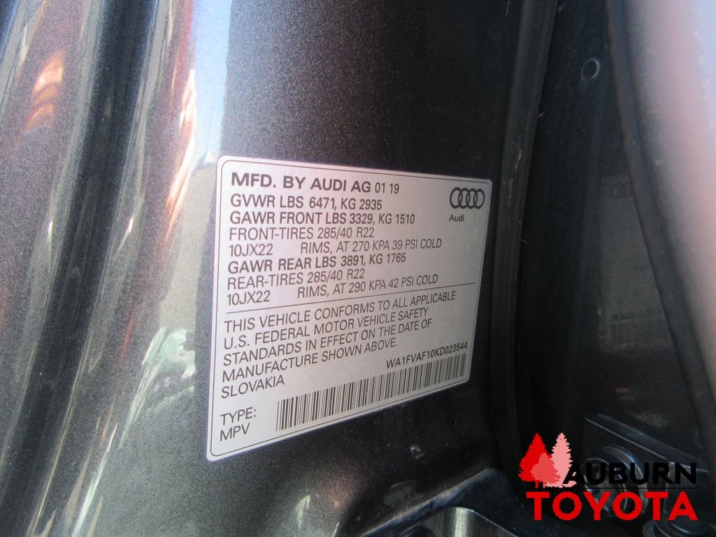 Used 2019 Audi Q8 Prestige image 30