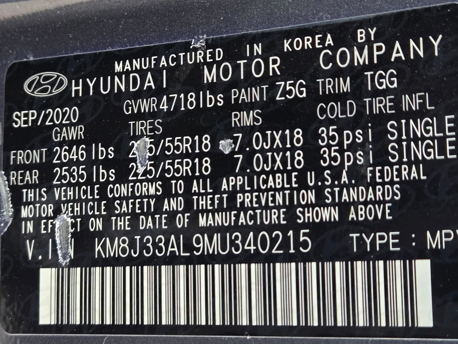 Used 2021 Hyundai Tucson SEL FWD image 13