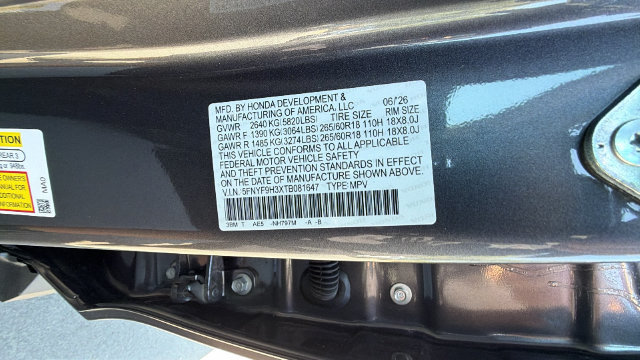 New 2026 Honda Passport RTL image 32