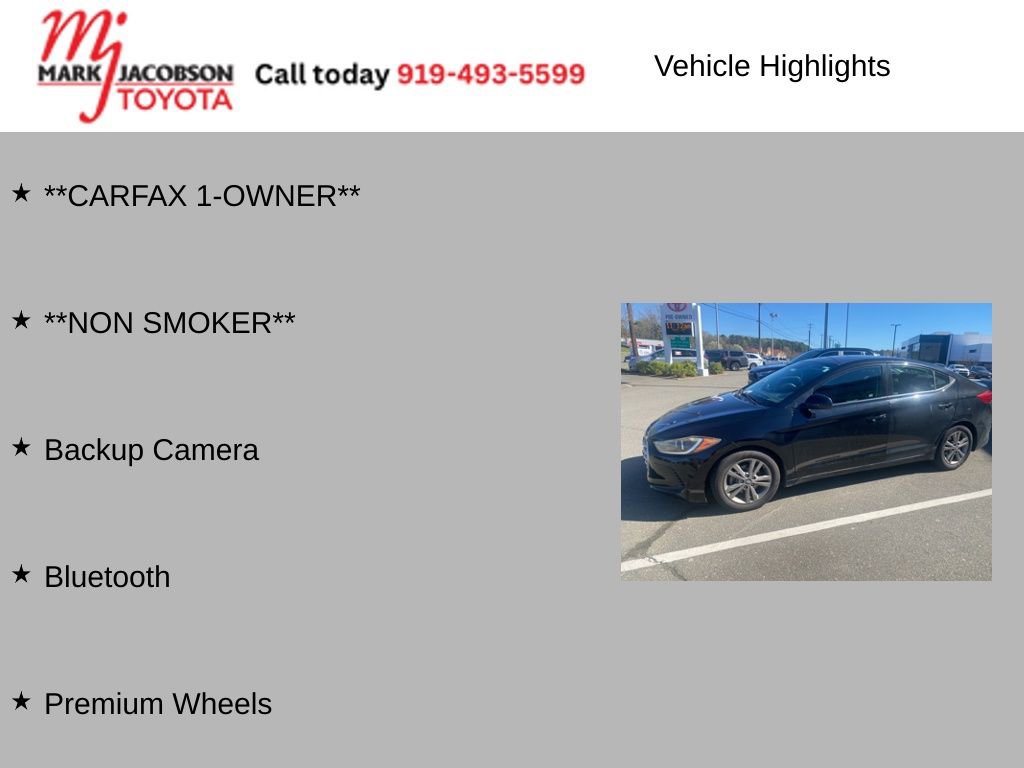Used 2018 Hyundai Elantra SEL FWD image 5
