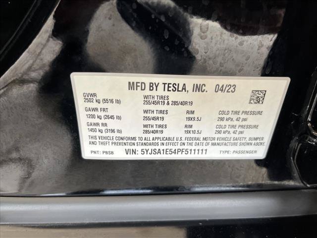 Used 2023 Tesla Model S Standard Range AWD/4WD image 21