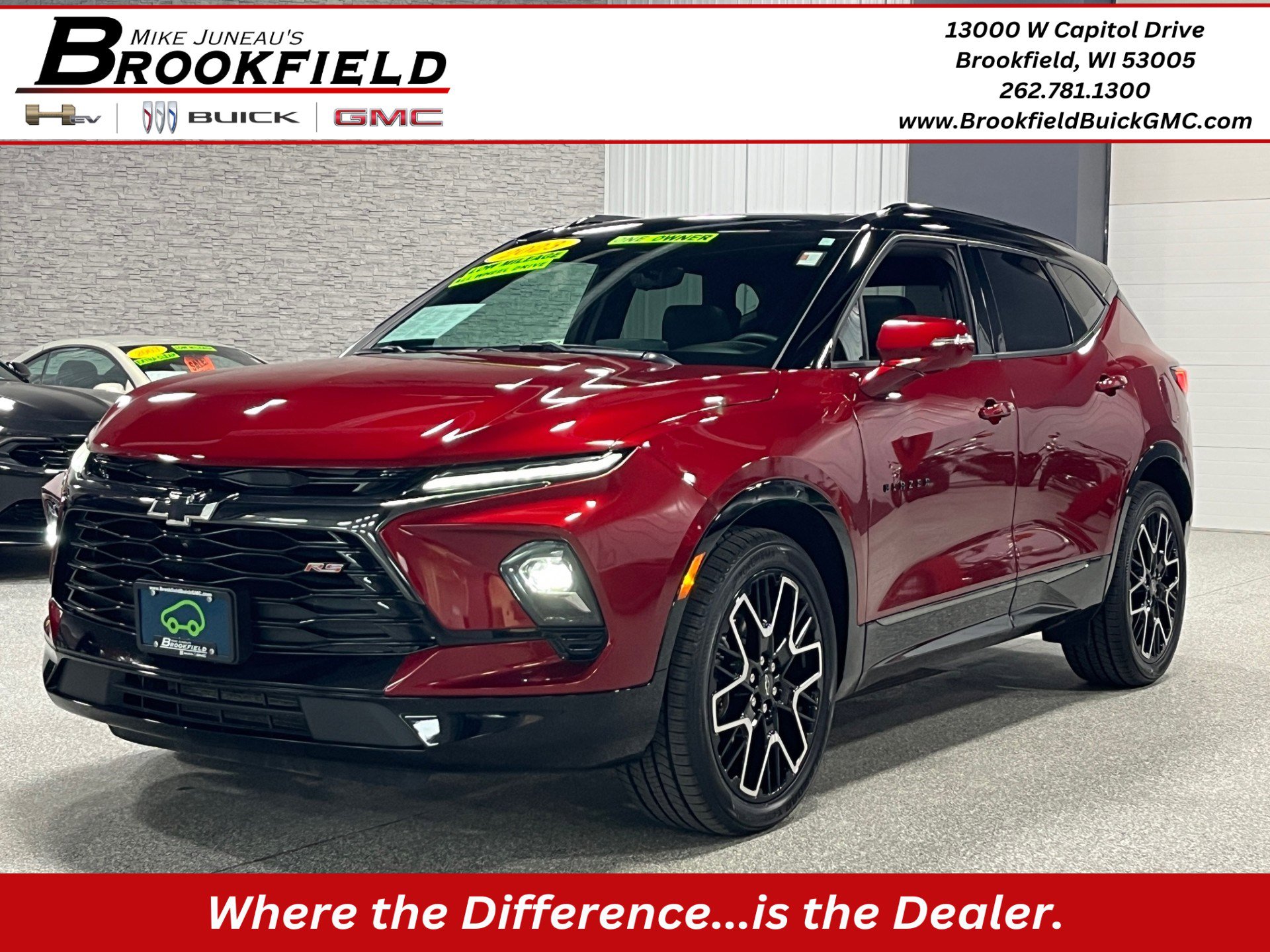 Certified 2023 Chevrolet Blazer RS w/ Driver Confidence II Package AWD/4WD image 1