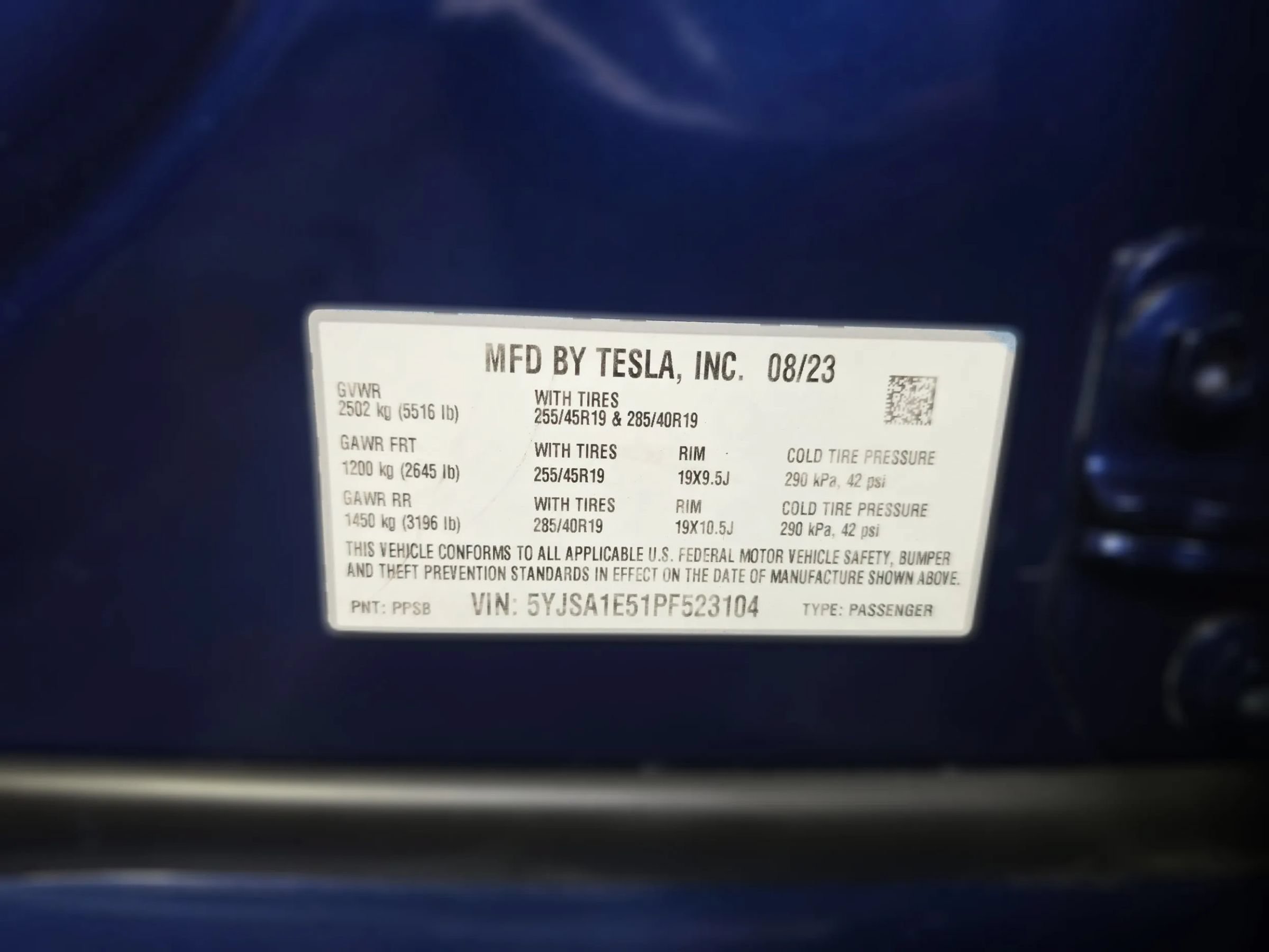 Used 2023 Tesla Model S Standard Range AWD/4WD image 14