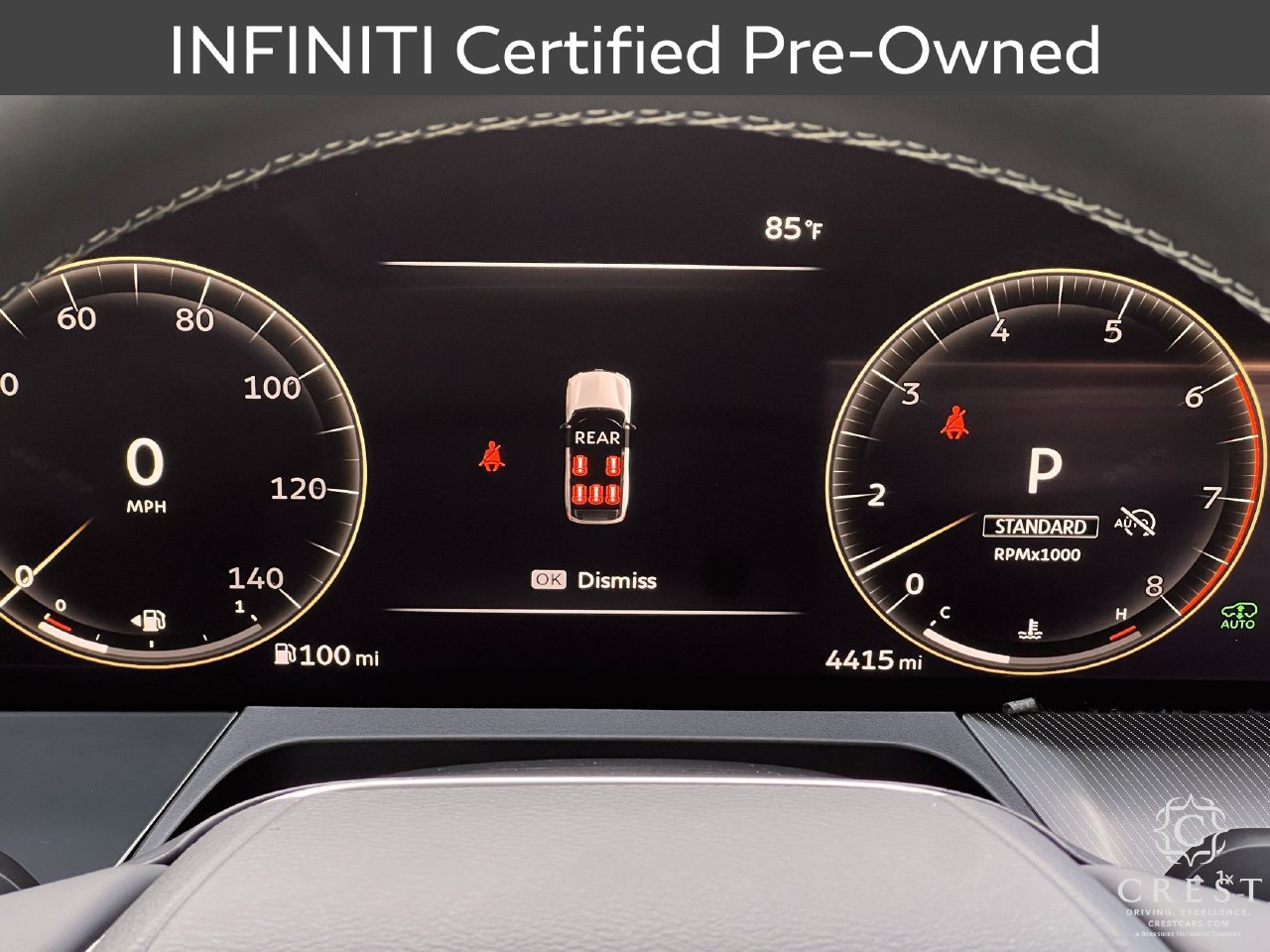 Certified 2026 INFINITI QX80 Luxe w/ Cargo Package RWD image 17
